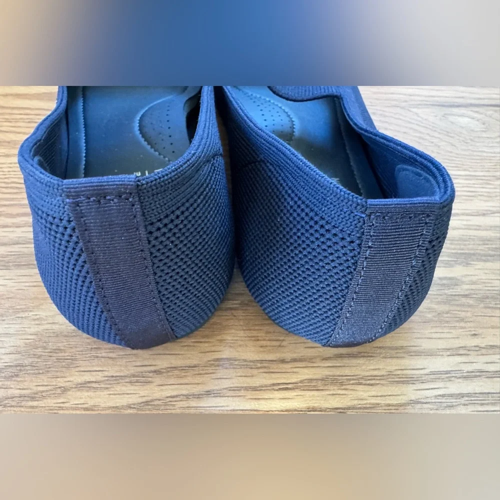 [Taryn Rose] “Colay” Blue Knit Ballet Flat Comfort by Design Sz: 7.5 - Picture 4 of 7